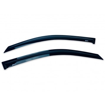 Дефлектори вікон Toyota RAV-4 2006-2013  перед накладні (DEFL) Q2-2